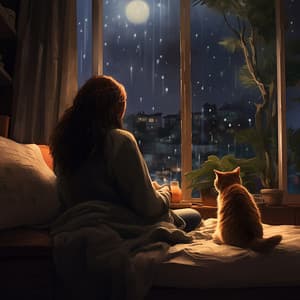 Armonía De Mascotas Bajo La Lluvia: Melodías Para Compañeros - Nubes maravillosas