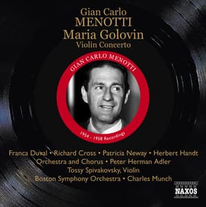 Menotti: Maria Golovin - Gian Carlo Menotti