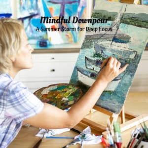 Mindful Downpour: A Summer Storm for Deep Focus - Olivia Rain