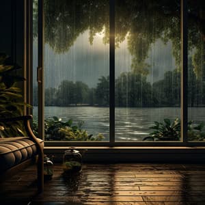 Relaxing by the Rain: Nature's Soothing Flow Rhythm - Mental Repose
