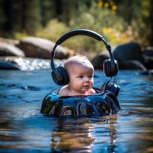 Babbling Water Tunes: Joyful Baby Music - Nature Therapy