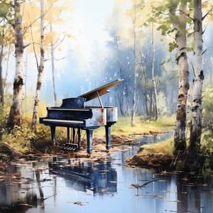 Reflejos De Cristal: Espejos De Piano De Calma Interior - Relajante Piano Jazz