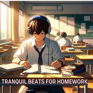 Tranquil Beats for Homework: Hip-Hop Study Sessions - Easy Study Music Chillout