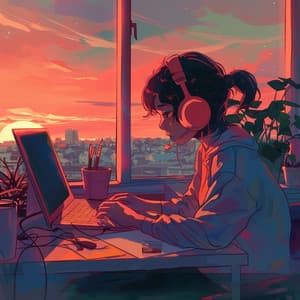 Focus Groove Lofi: Study Sound Patterns - Office Music
