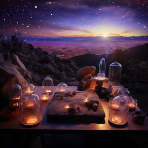 Study Binaural Flames: Igniting Concentration - Ambient Chronicity