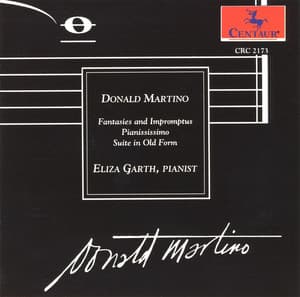 Martino, D.: Solo Piano Music - Donald Martino