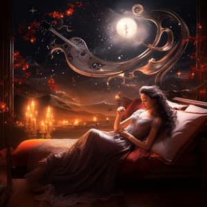 Flame Slumber: Gentle Sleep Harmony - Transcendental Youth