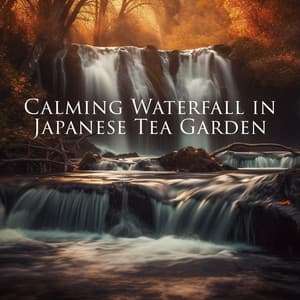 Calming Waterfall in Japanese Tea Garden: Serene Zen Moments for Meditation & Relaxation - Harmony Green