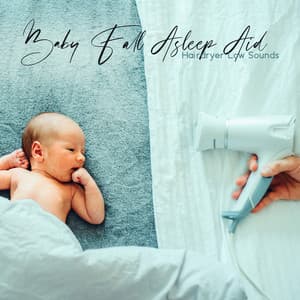 Baby Fall Asleep Aid: Hairdryer Low Sounds - ASMR Zone