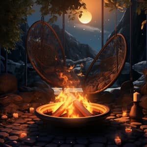 Relaxing Fire: Ambient Hearth Rhythms - Classical Music