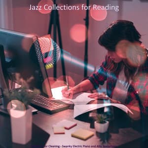 Backdrop for Cleaning - Swanky Electric Piano and Alto Saxophone - Jazz Collections for Reading