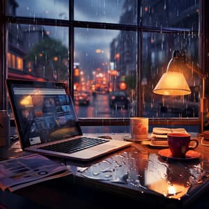 Sonic Rain Work Efficiency: Binaural Productivity Hymn - Binaural Beats Work Music