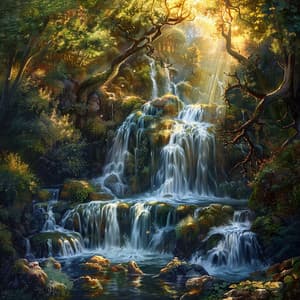 Sueño Del Arroyo: Abrazo Tranquilo De La Noche - Ondas Alfa Dormir