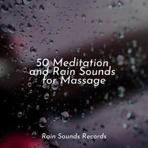 50 Meditation and Rain Sounds for Massage - Sounds of Nature White Noise for Mindfulness, Meditation and Relaxation
