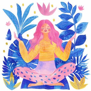 Armonía De Meditación: Tonos Lofi Que Se Alinean - Latidos de loto