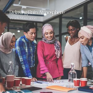 Relaxing Rain Atmosphere: Work Motivation - Wind Sounds