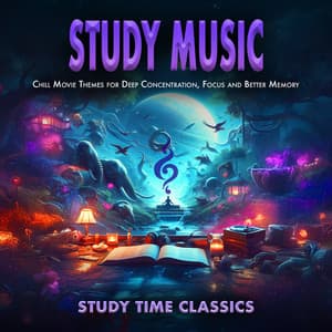 Study Music: Chill Movie Themes for Deep Concentration, Focus and Better Memory - Study Time Classics