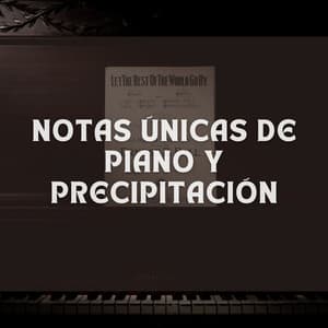 Notas Únicas De Piano Y Precipitación - Domingo de piano