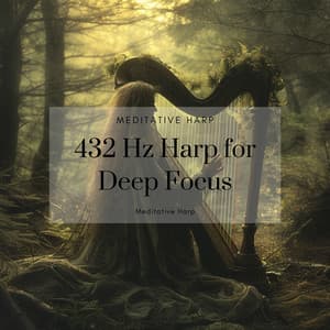 432 Hz Harp for Deep Focus - Meditative Harp
