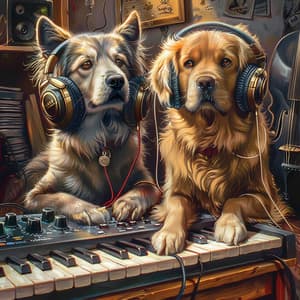 Canine Chords: Playful Music for Dogs - Dog Music Jukebox