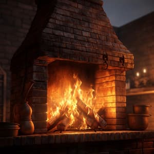 Dogs' Fireside Calm: Soothing Hearth Melodies - Dog Calming Music