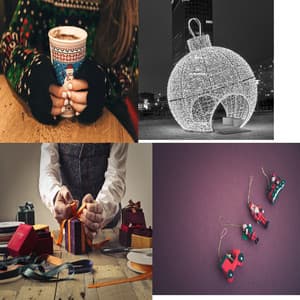 Christmas Dinner; We Wish You a Merry Christmas - Coffee Shop Music Deluxe