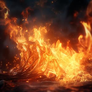 Fire Cradle: Warm Sounds for Baby Sleep - Baby Sleep Song