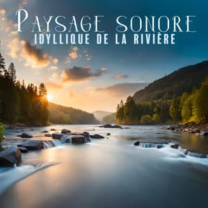 Paysage sonore idyllique de la rivière - Musique pour Détendre en Temps Libre