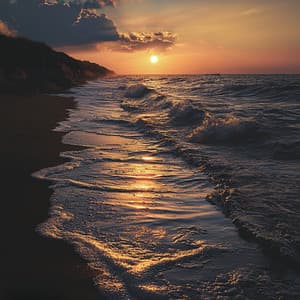 Golden Horizon Waves - Meditation Music