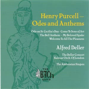 Purcell: Odes and Anthems - Alfred Deller
