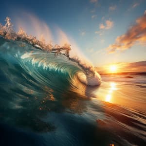 Cuando La Naturaleza Se Encuentra Con El Océano: Melodías Tranquilas Del Agua - Piedra de la tierra