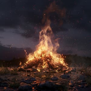 Calming Fire Sounds for Dogs - Dog Music Waves