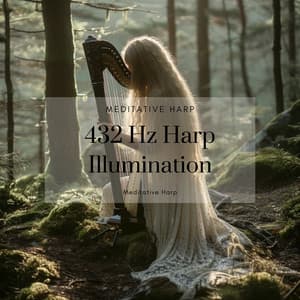 432 Hz Harp Illumination: Meditative Light - Meditative Harp