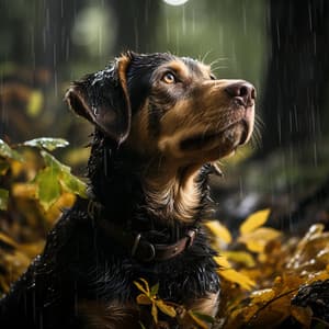 Serenatas Caninas De La Lluvia: Una Sinfonía De Tranquilidad - Colección de música relajante
