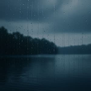 1AM Water Sounds: Evening Rain Calm - Meditation Rain Sounds