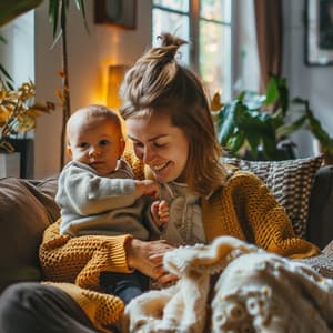 Refugio Acogedor Para Bebés: Melodías Relajantes Para Confort Y Calma - Momentos tiernos