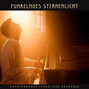 Funkelndes Sternenlicht: Sanfte Klaviermelodien - Entspannende Piano Jazz Akademie