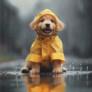 Ritmos De Paseos Lluviosos: Melodías De Aventura Para Perros - Música para perritos