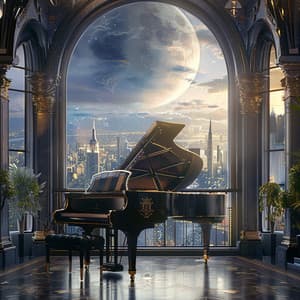 Piano Focus: Music for Productive Work - Piano Bar Lounge