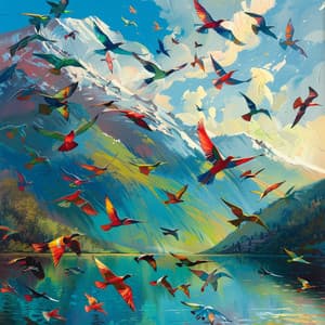 Ecos Alados Del Arroyo: Sonidos De La Naturaleza Binaurales - 92 96 Hz - Tonos de estudio Binaural Beats