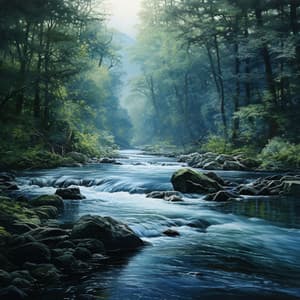 Refugio De Armonía: Flujo Sereno De Arroyos Relajantes Y Cascadas - Paz reparadora