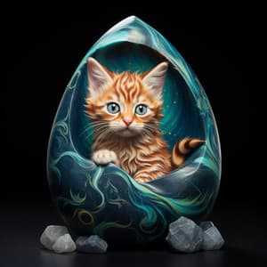 Cat's Binaural Waves: Harmony by the Sea - Deltachromatique