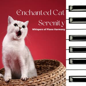 Enchanted Cat Serenity: Whispers of Piano Harmony - Classical Piano Playlist