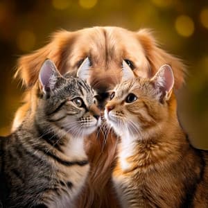 Pet Lofi Vibes: Comforting Harmonies for Companions - Binaural Canvas Outdoors Sounds