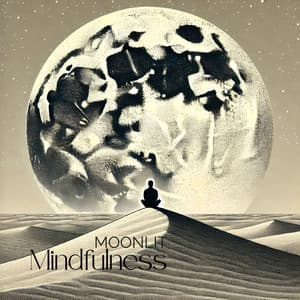 Moonlit Mindfulness: Celestial Contemplation - Meditation Mantras Guru