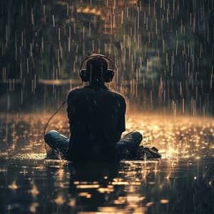 Rain Relaxation Melodies: Serene Echoes - Relaxing Mode