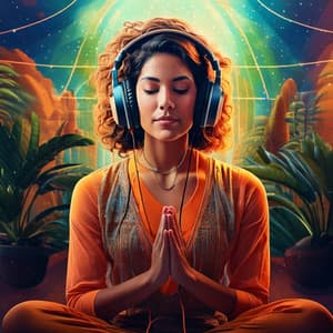 Flowing Yoga Rhythms: Relax with Lofi - Solfeggio Meditation Music
