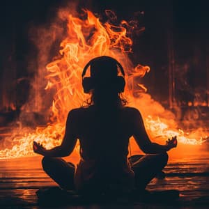 Meditation Waves: Binaural Fire Resonance - Zen Meditation Garden