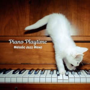 Piano Playtime: Melodic Jazz Mews - Winter Jazz Instrumental