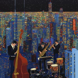 Tonernas Magiska Resa genom Jazzens Historia - Relaxing Jazz